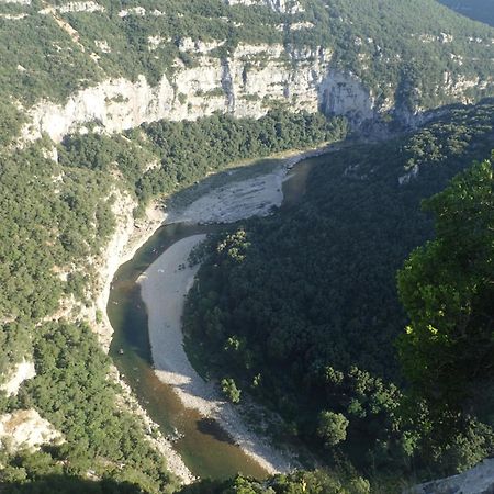 Le Rocher De Sampzon Bagian luar foto